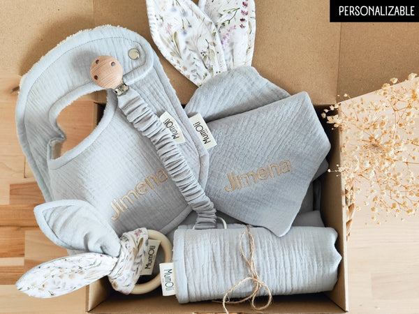 Pack regalo canastilla Rosa bebé – MumOli Kids