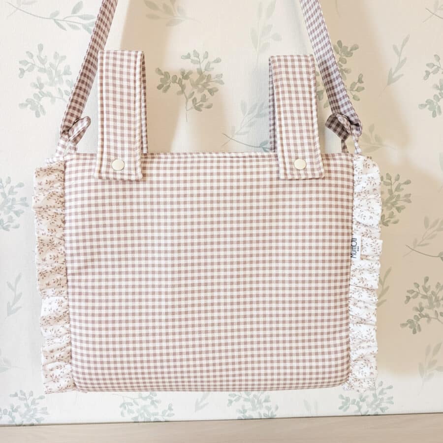 Bolso organizador mini Trigo vichy