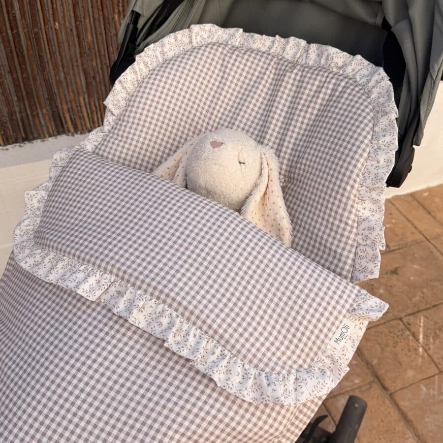 Saco de silla Trigo vichy