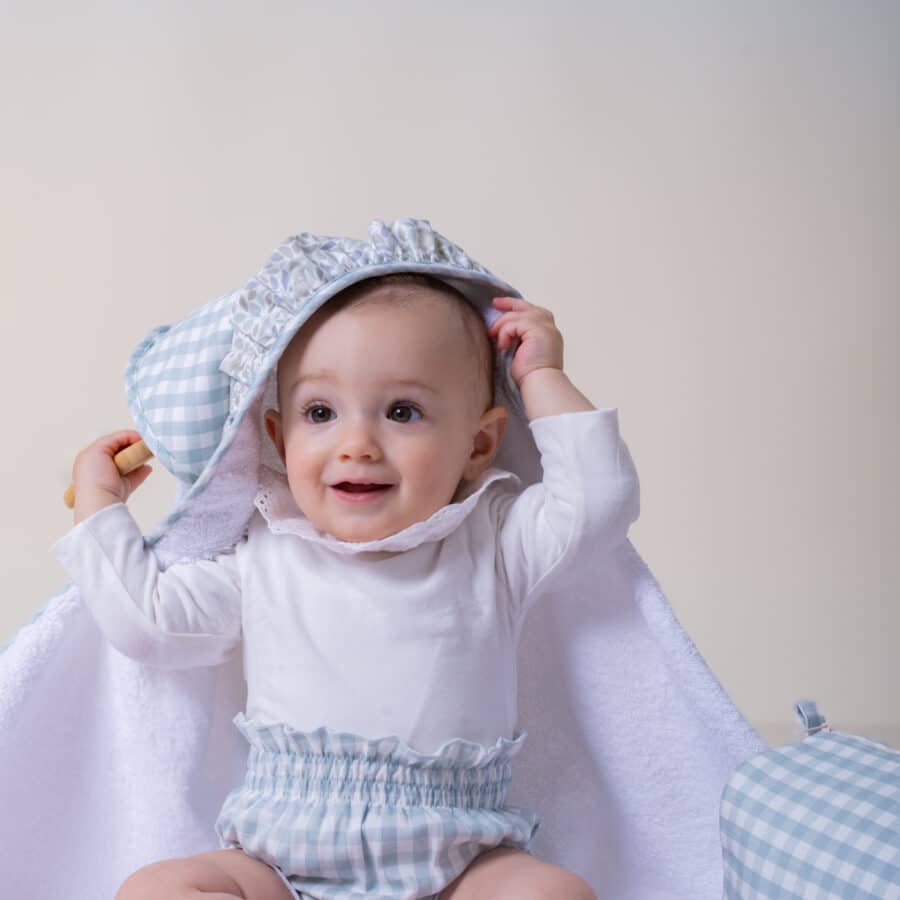 Capa de baño Nido Vichy Verde