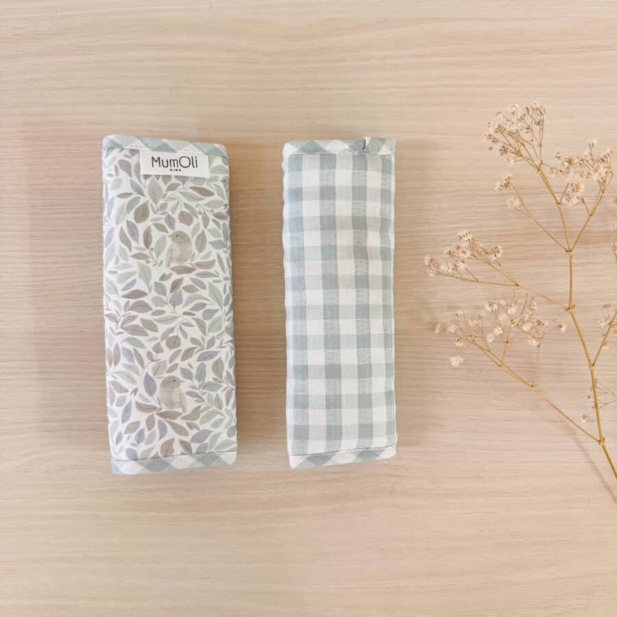 Protector de tirantes Nido Verde reversibles