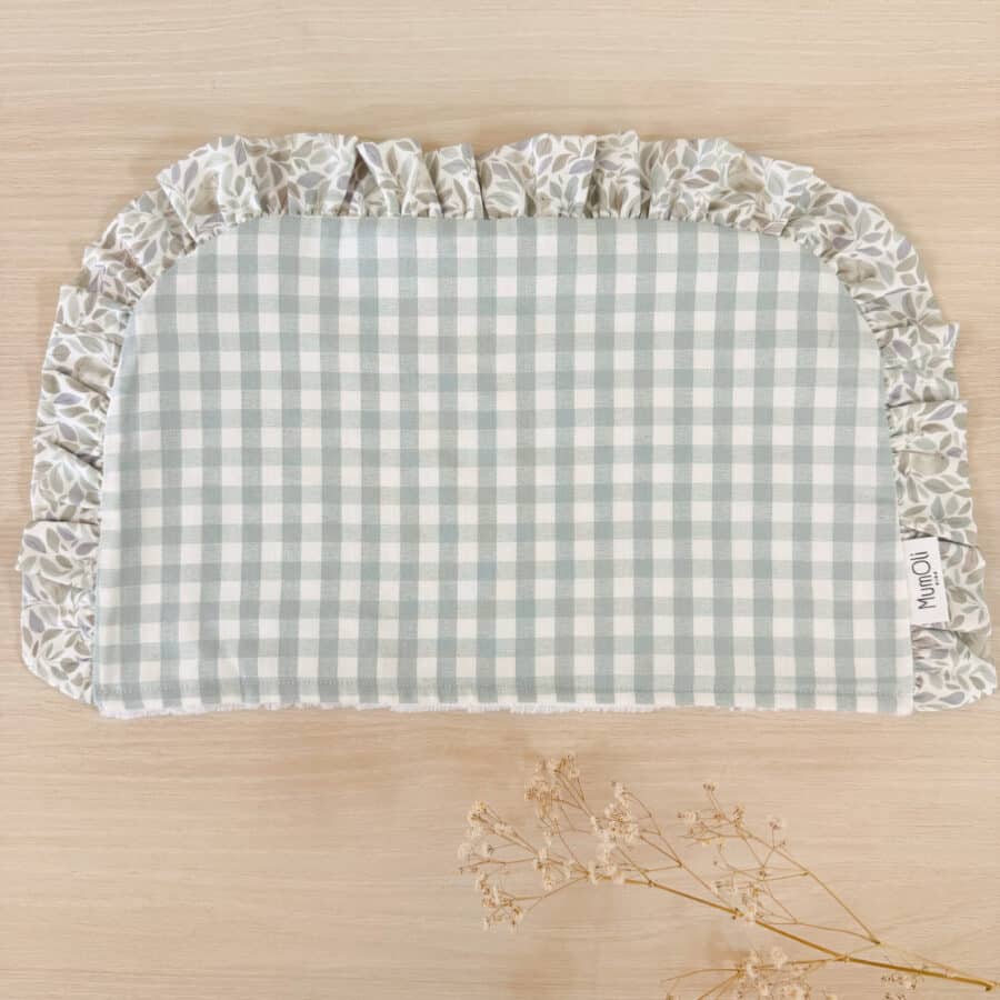 Salvababas de colchón Nido Vichy Verde