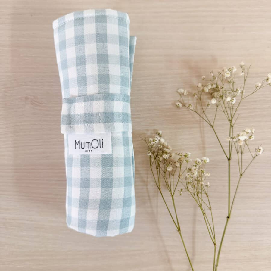 Cambiador rulito Nido Vichy Verde