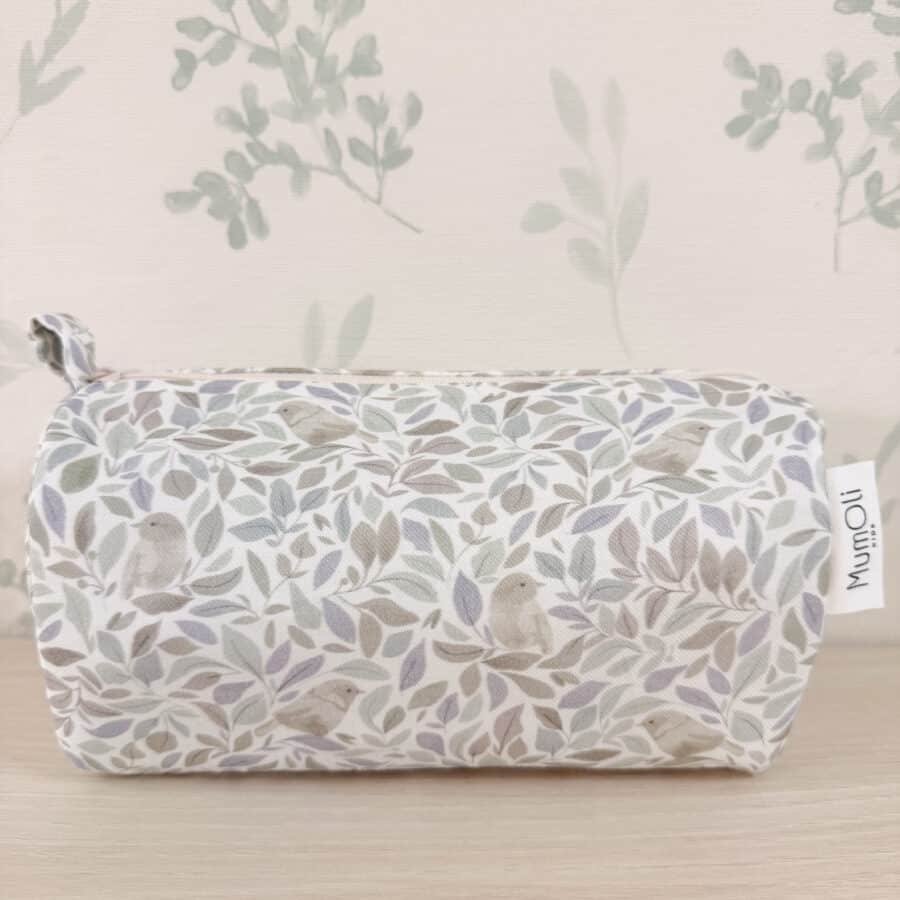 Neceser Nido Verde interior impermeable