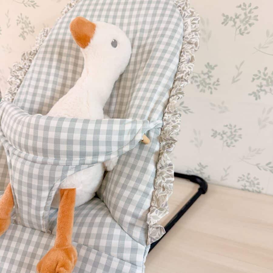 Funda hamaca Jane Baluu Nido Vichy Verde