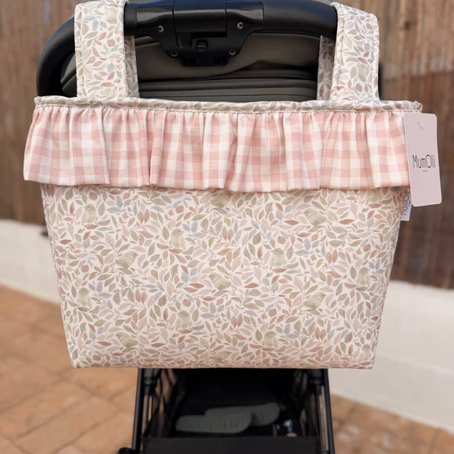 Bolso bombonera Nido Rosa