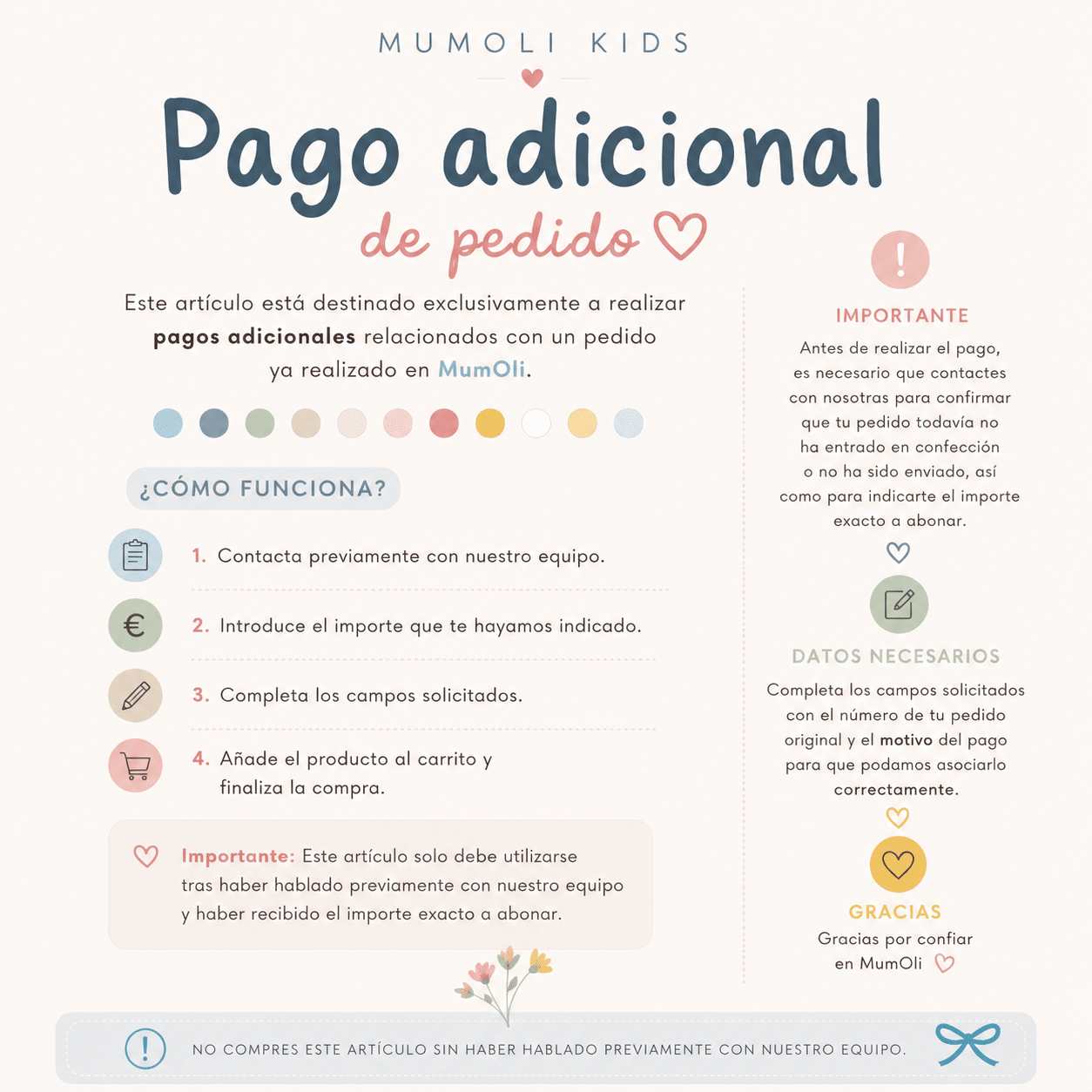 Pago adicional